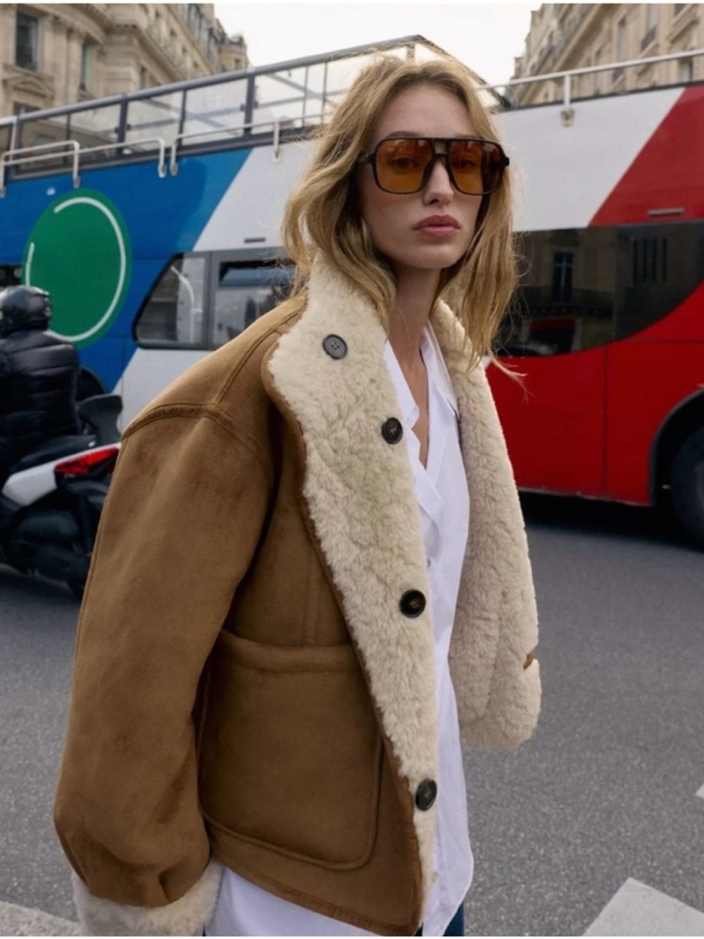 Reversible double faced jacket